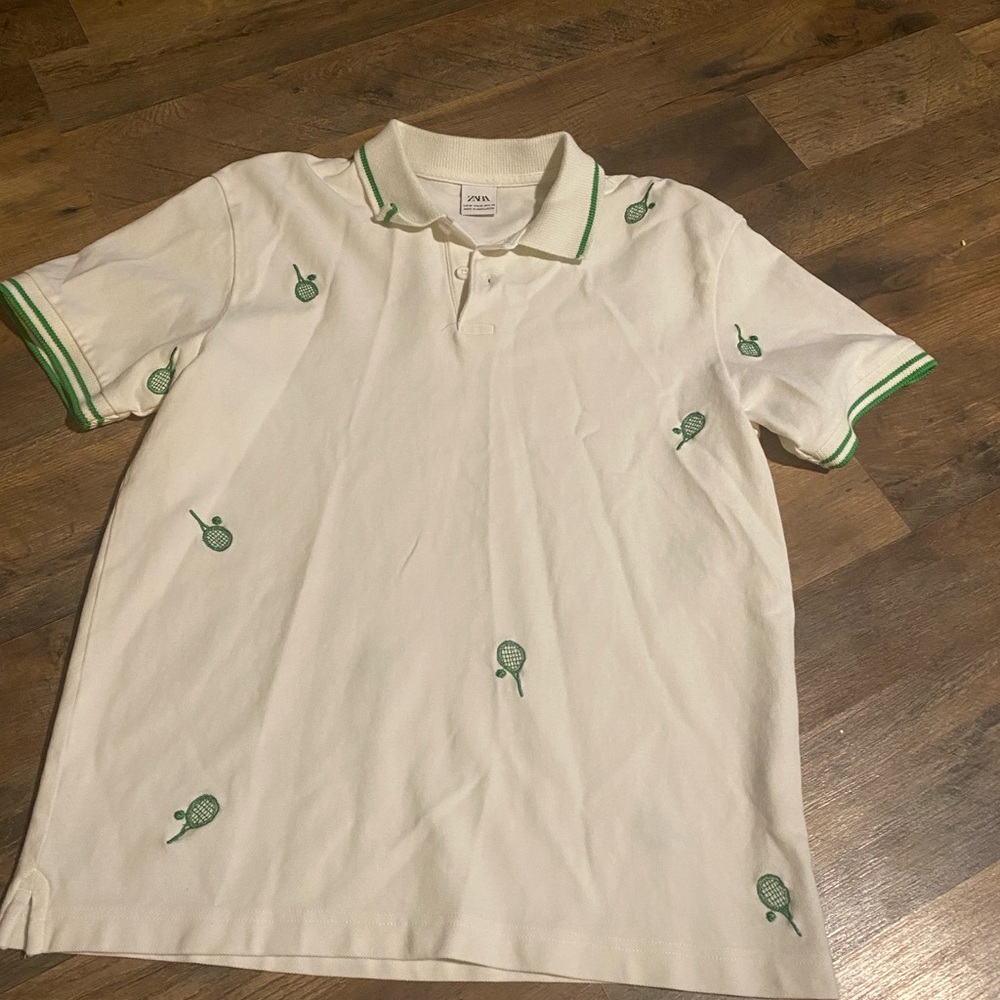 Men’s tennis polo-ZARA